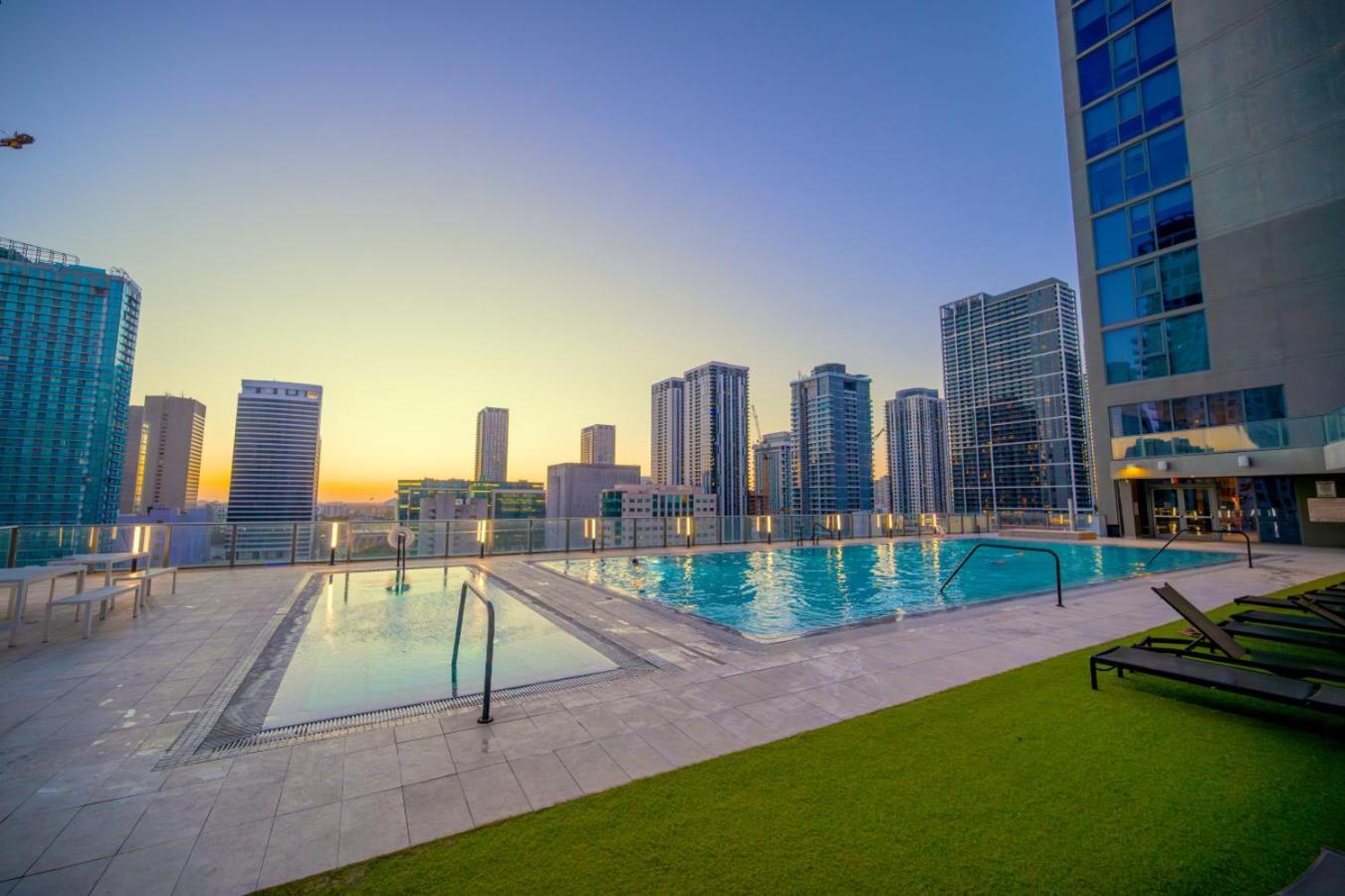 Luxury Loft - Free Parking - Ocean View - Brickell Downtown Apartment Miami Bagian luar foto