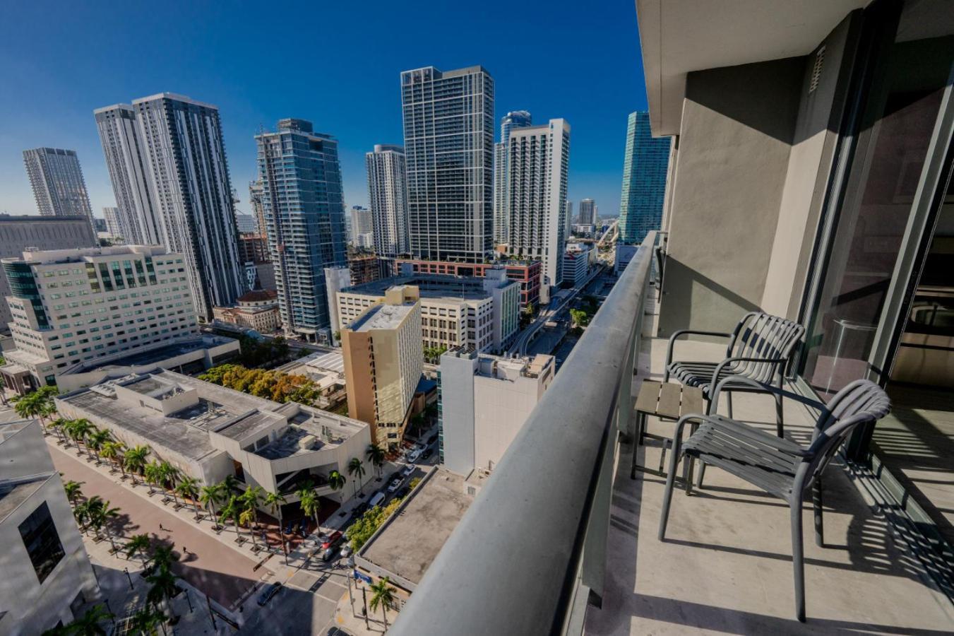Luxury Loft - Free Parking - Ocean View - Brickell Downtown Apartment Miami Ruang foto