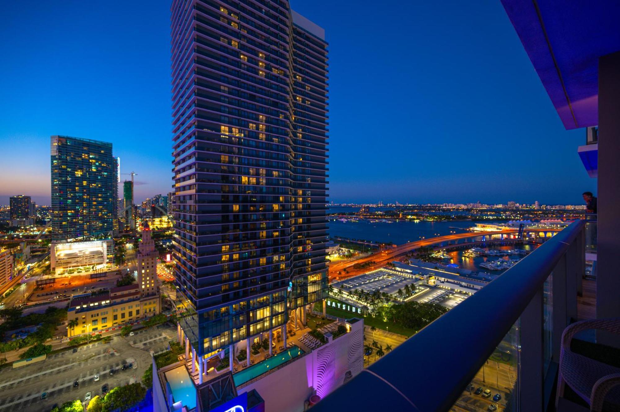 Luxury Loft - Free Parking - Ocean View - Brickell Downtown Apartment Miami Ruang foto