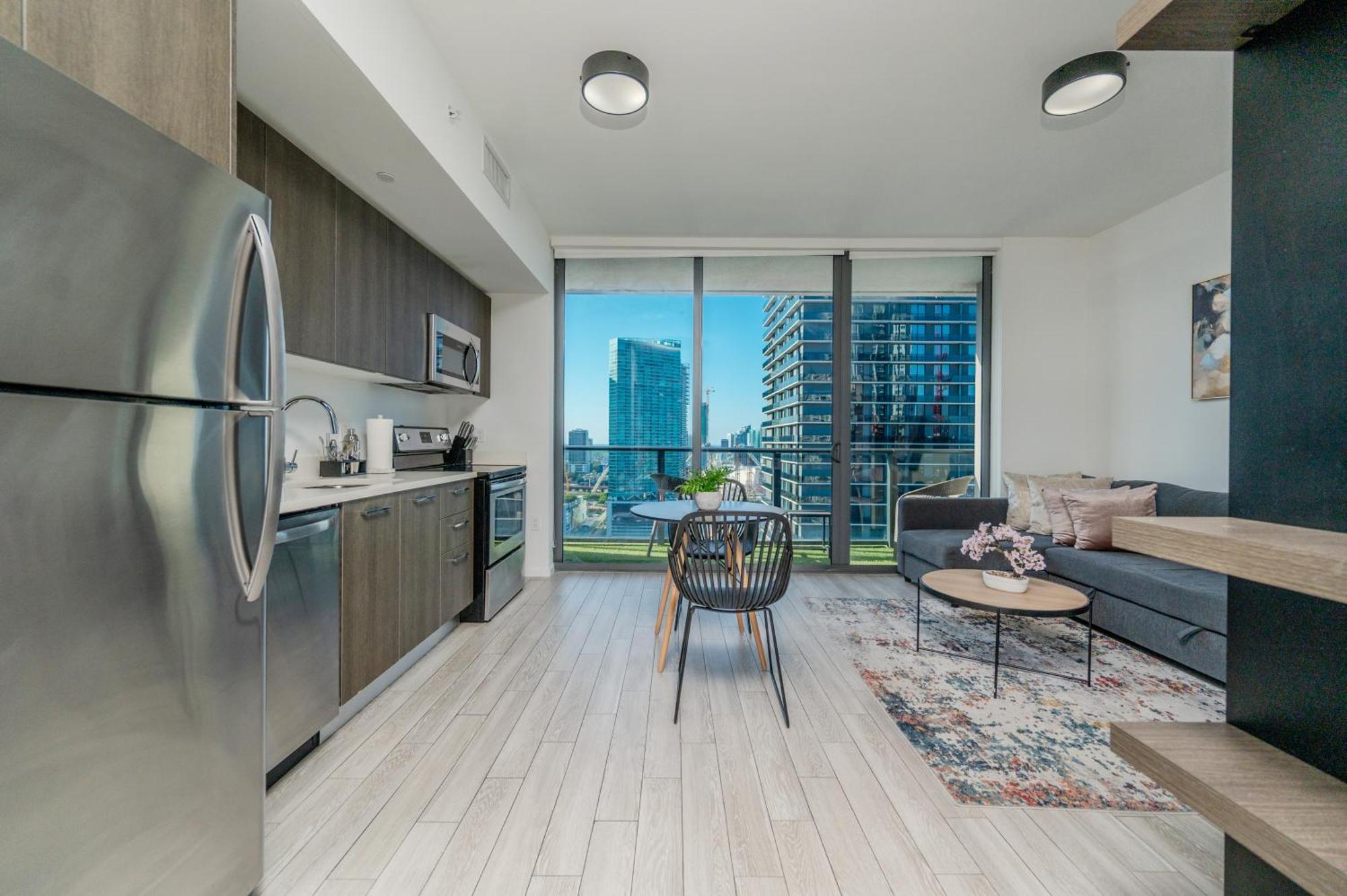 Luxury Loft - Free Parking - Ocean View - Brickell Downtown Apartment Miami Bagian luar foto