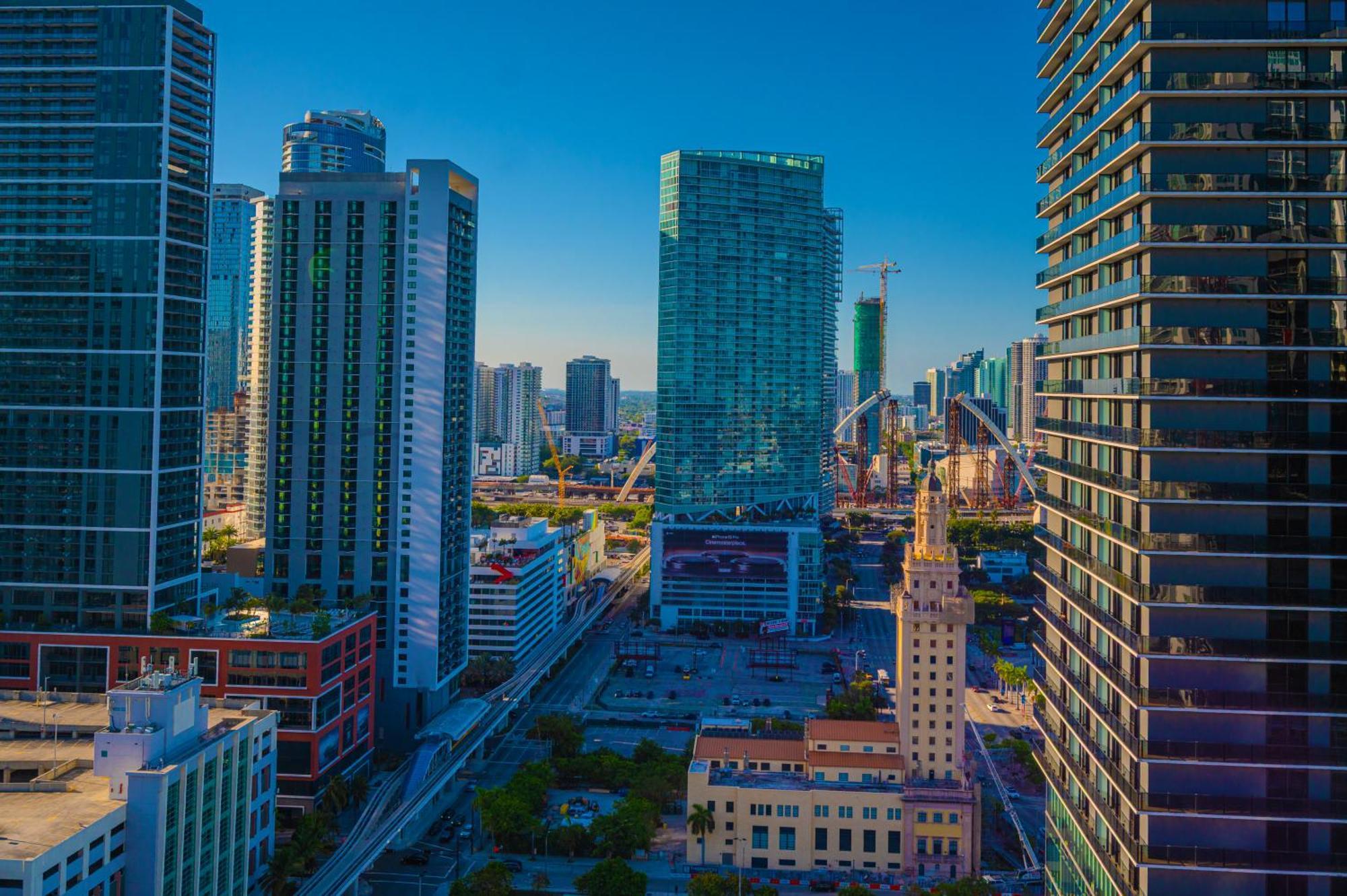 Luxury Loft - Free Parking - Ocean View - Brickell Downtown Apartment Miami Ruang foto